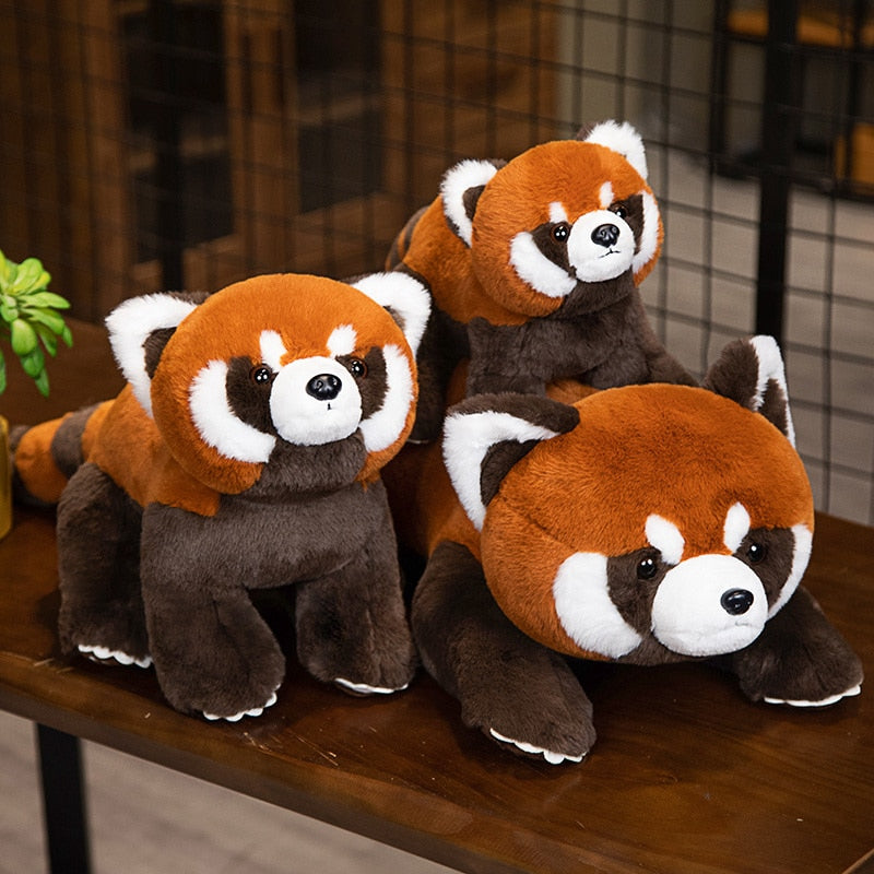 Realistic Red Panda Plush