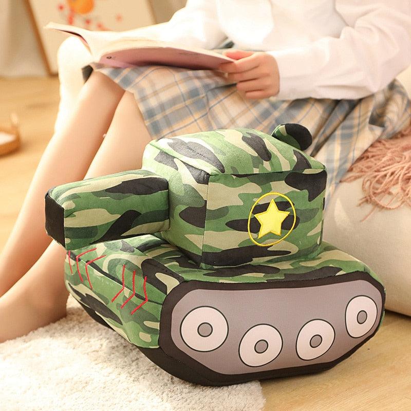 Funny Assault Tank Plush Toy