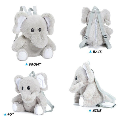 Plush Elephant Backpack