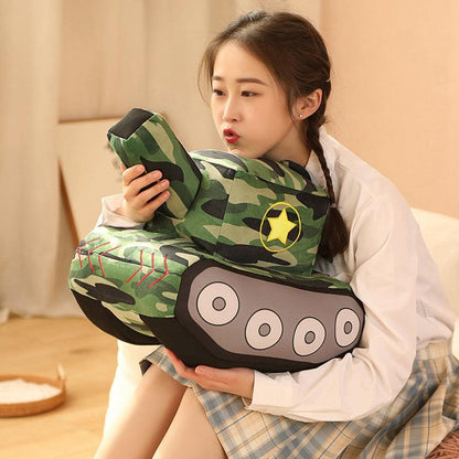 Funny Assault Tank Plush Toy