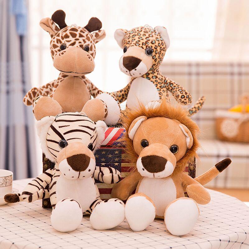 Small Jungle Animal Plush Toys