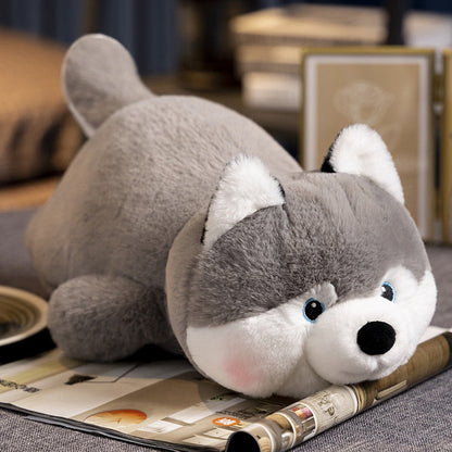 Kawaii Fluffy Husky Plush Toys