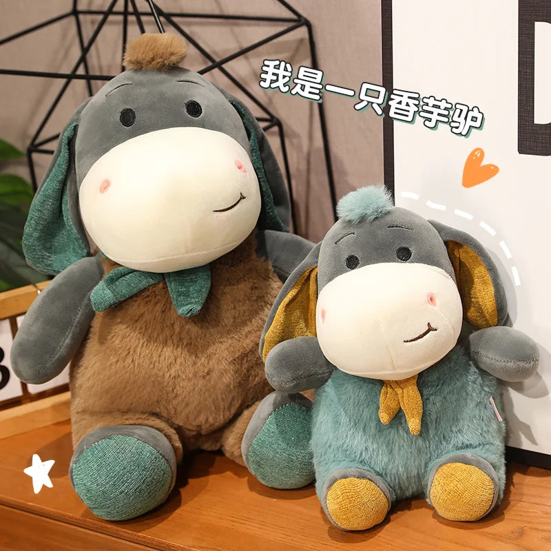 Kawaii donkey plush toy