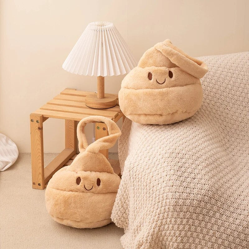 Playful Poop Plush Bag