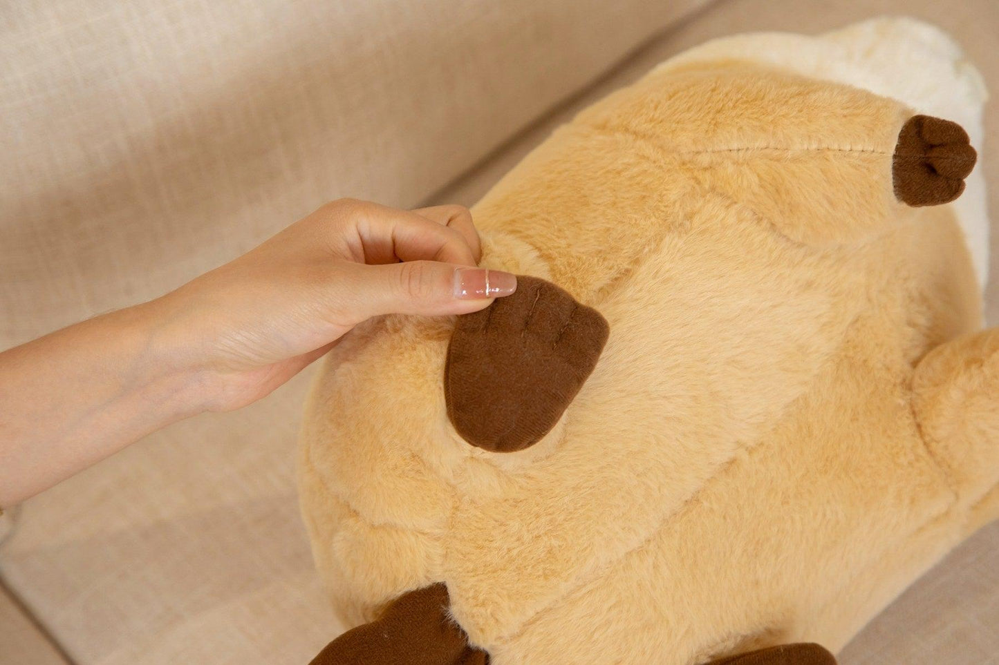 Beaver plush toy