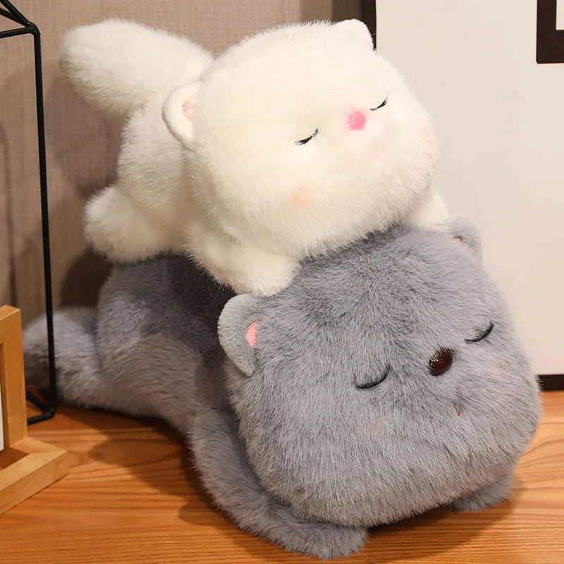 Kawaii Sleepy Kitty Plush