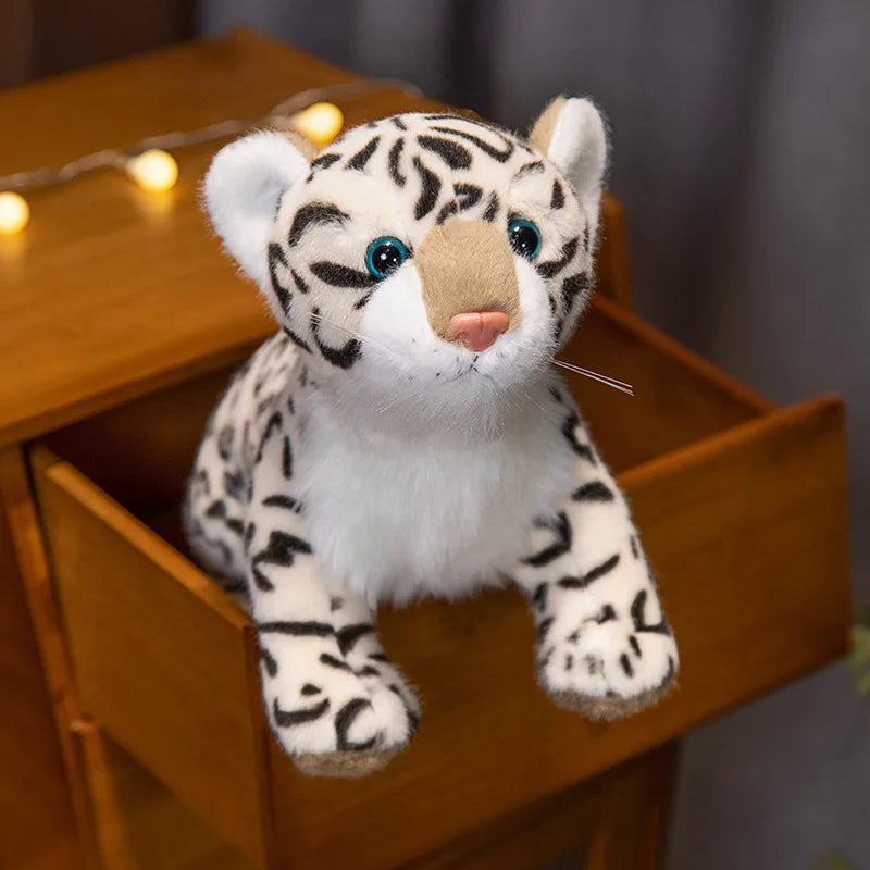 Realistic snow leopard stuffed animals