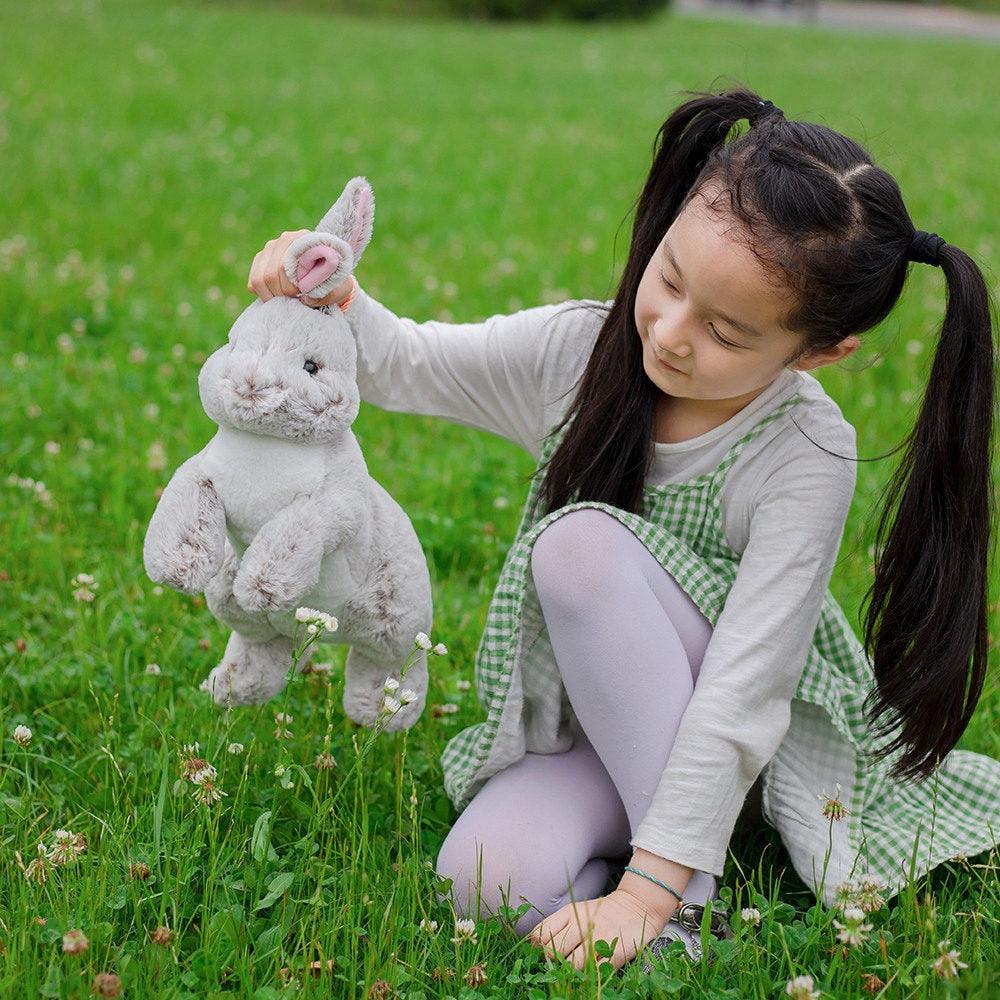 Realistic Fur Rabbit Plush