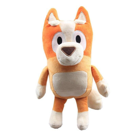 Peluche Chien Orange - Peluche Center