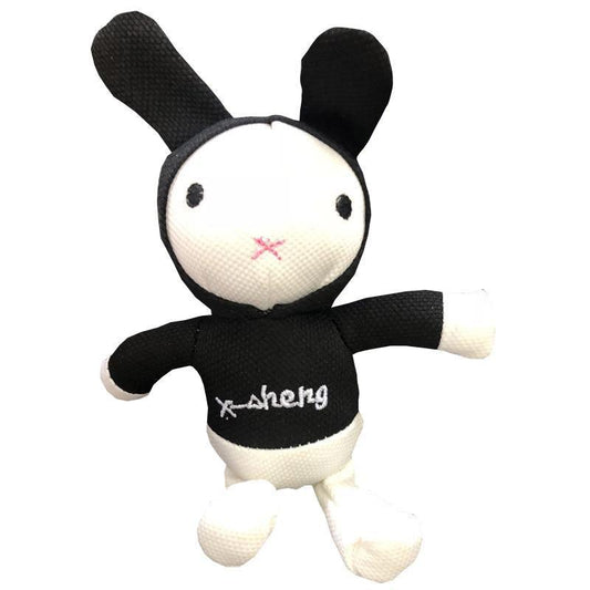 Peluche Lapin Noir et Blanc - Peluche Center