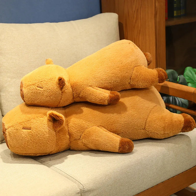 Peluche Capybara endormi