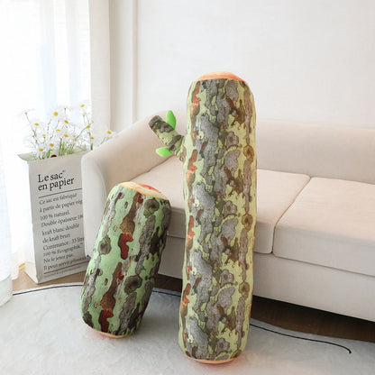 Creative Tree Log Plush Pillow