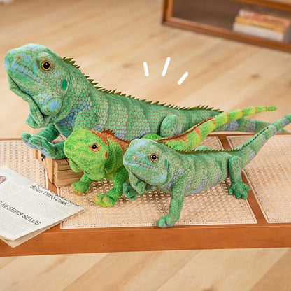 Realistic Iguana plush toy