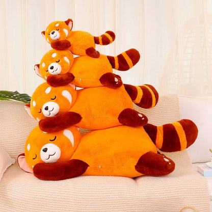 Sleeping Red Panda Plush