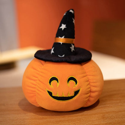 Halloween Black Hat Pumpkin Plush Toys