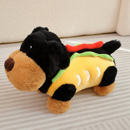 Dachshund Hot Dog Plush