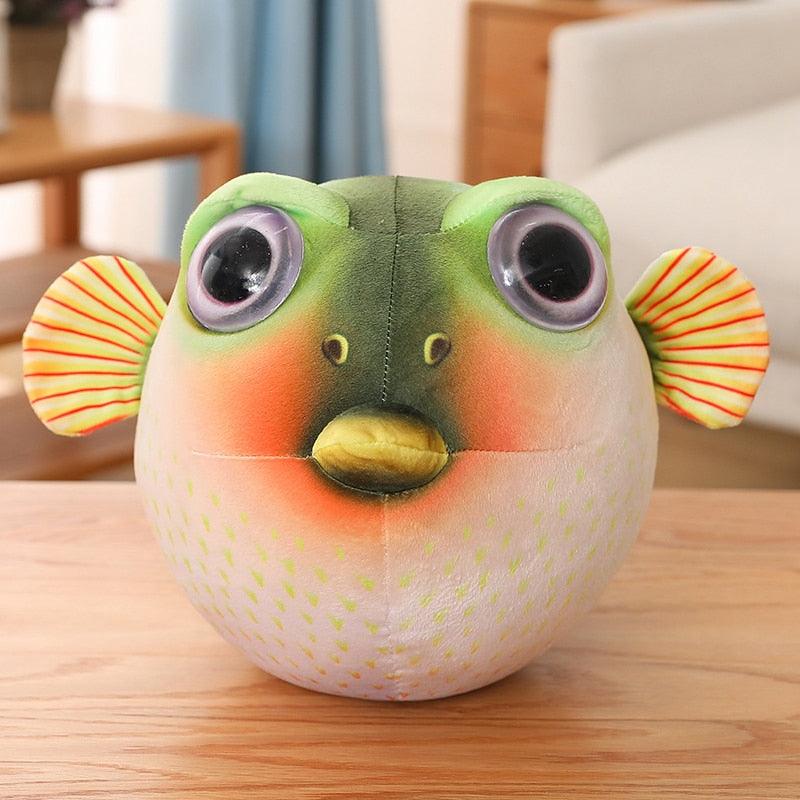 Realistic Plush Fugu Fish