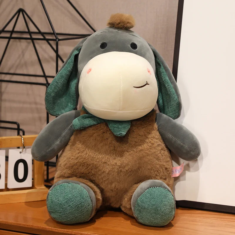 Kawaii donkey plush toy