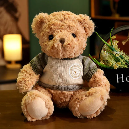 Sweatered Sweetheart Teddy Bear