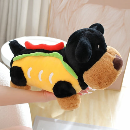 Dachshund Hot Dog Plush