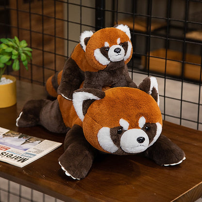 Realistic Red Panda Plush