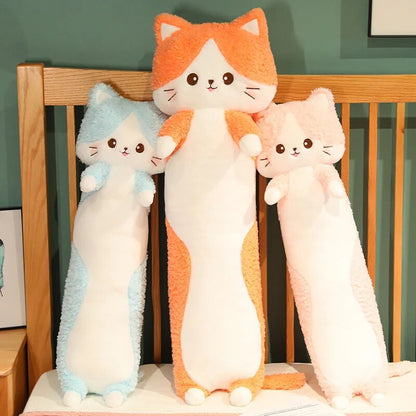 Catnip the Long Cat Plush Pillow