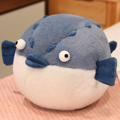 Peluche Poisson Puffer Dodu