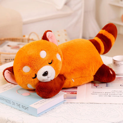 Sleeping Red Panda Plush