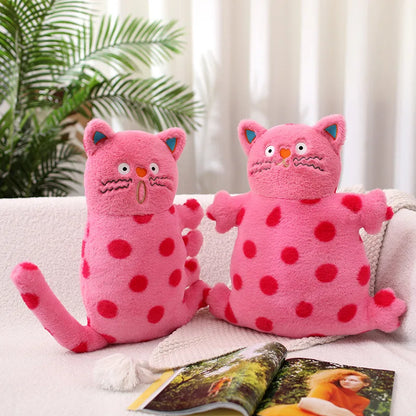 Peluche Polka Dot Kitty Cat