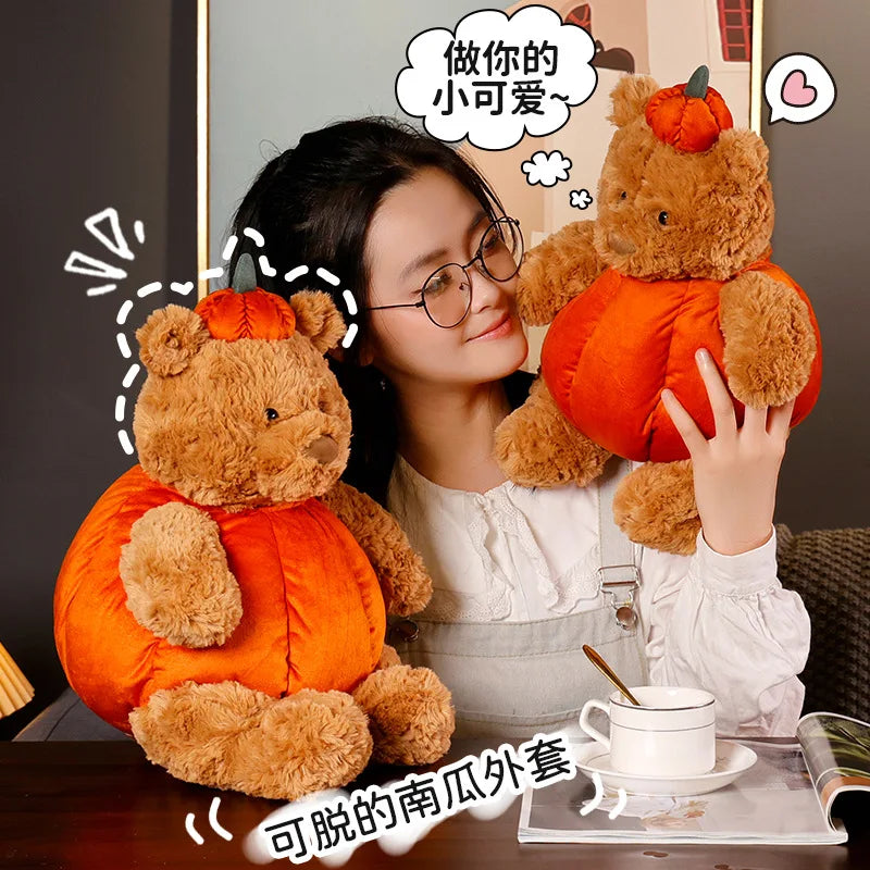 Teddy Bear Cute Pumpkin