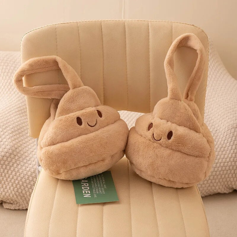 Playful Poop Plush Bag