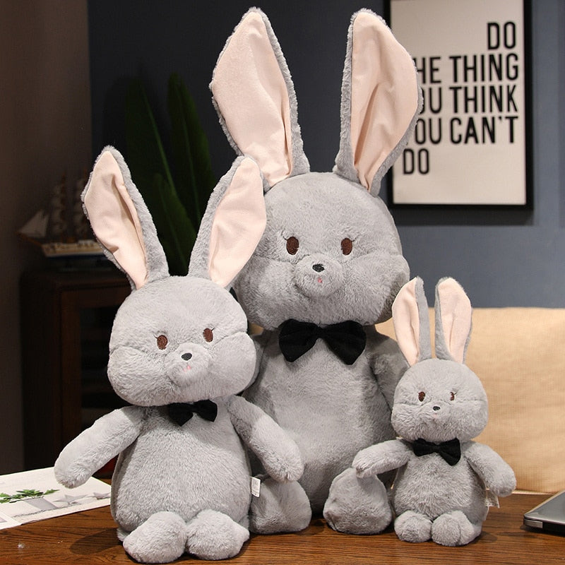 Rabbit plush with bow tie