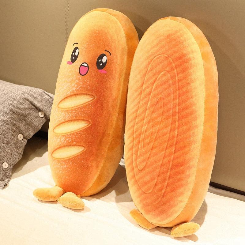 Kawaii Emotional Bread and Toast Plush Toys