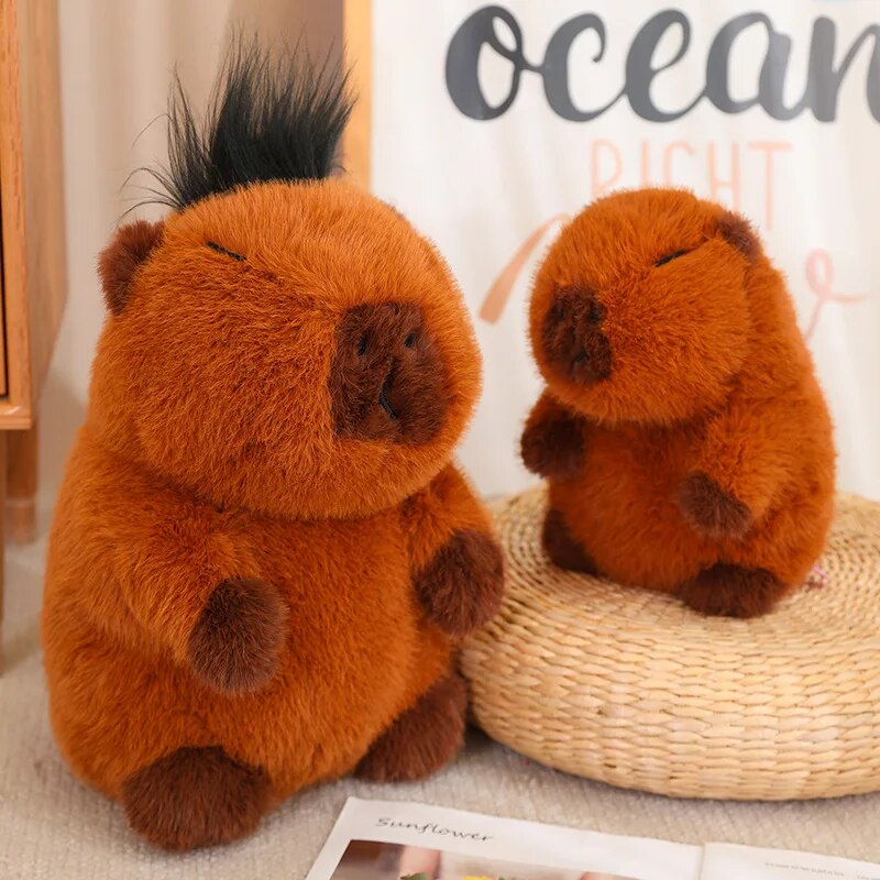 Fluffy Capybara plush toy