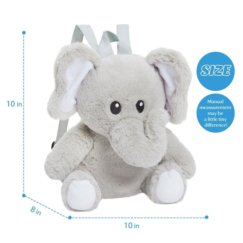 Plush Elephant Backpack