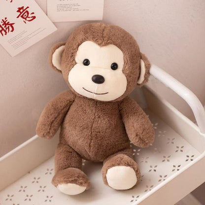 Stuffed monkey plush toy