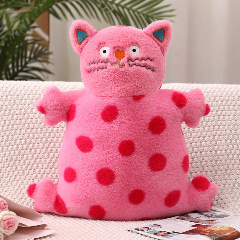 Peluche Polka Dot Kitty Cat