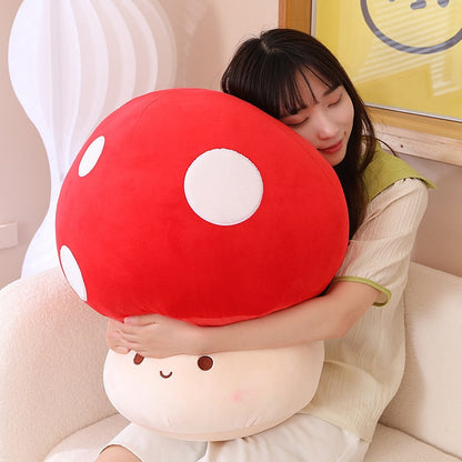 Kawaii Spotted Mushroom Plush Toys