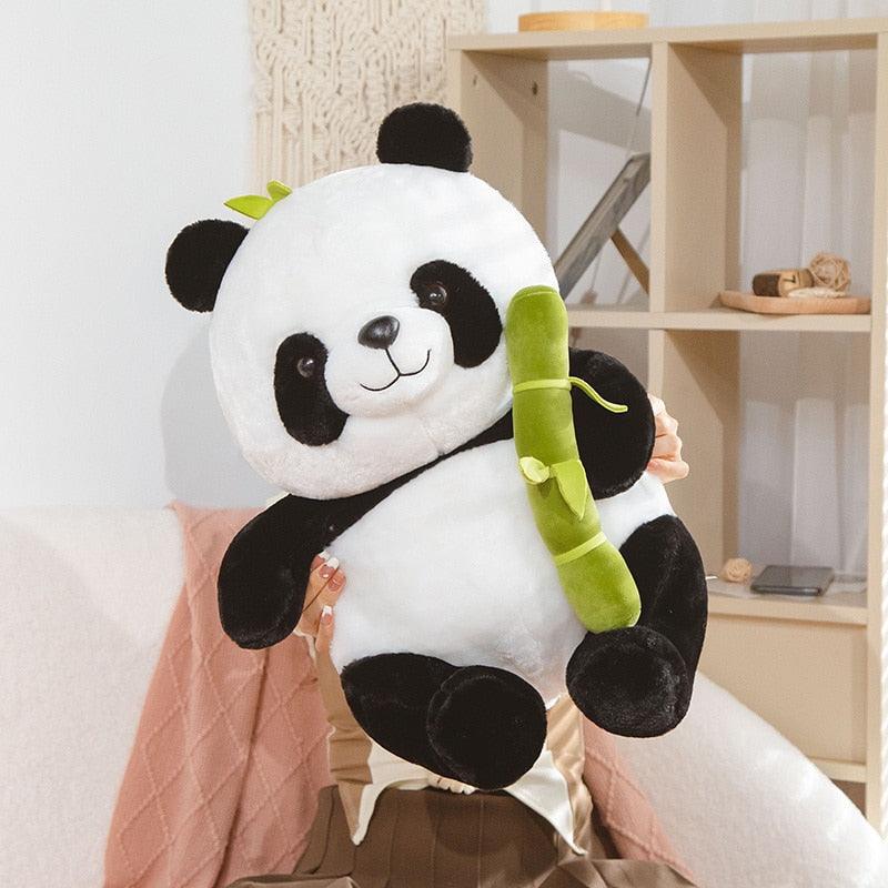 Peluche Panda Bambou Kawaii