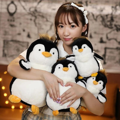 Jouets en peluche Pingouin à poils doux