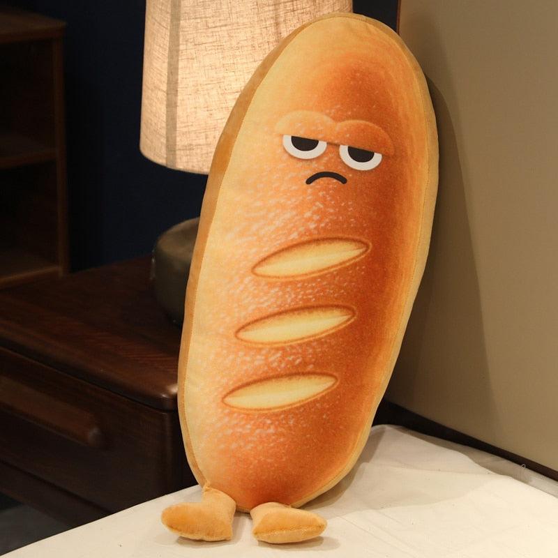 Kawaii Emotional Bread and Toast Plush Toys