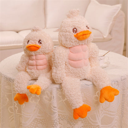 Peluche canard musclé