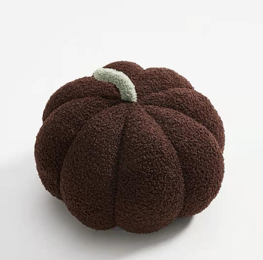 Realistic and colorful pumpkin plush