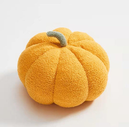 Realistic and colorful pumpkin plush