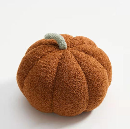 Realistic and colorful pumpkin plush