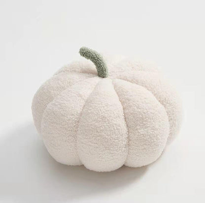 Realistic and colorful pumpkin plush