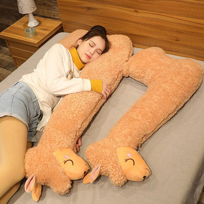 Giant Alpaca Plush Pillow