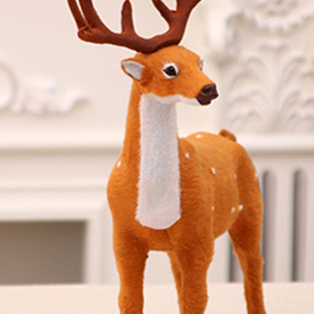 Christmas soft toys in the shape of a deer