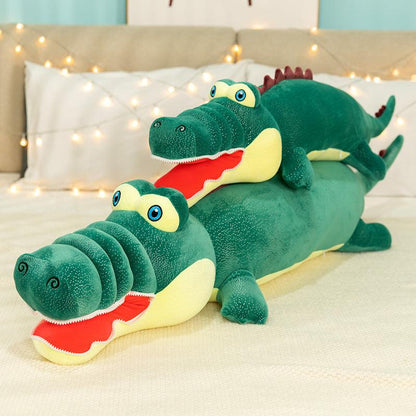 Mignon Crocodile Géant Carton Animaux Rembourrés