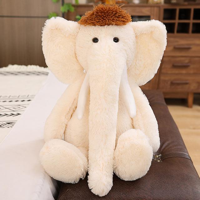 Oreiller en peluche Kawaii Mammouth Elephant